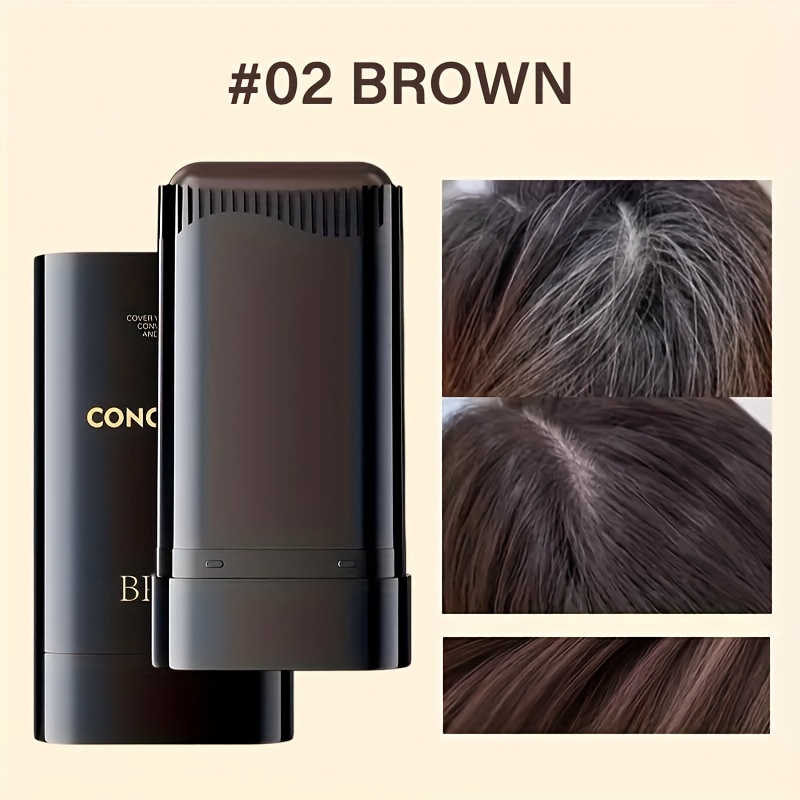 TEMU Hair Stick White Hair Does Not Fade, Disposable Hair Dye Stick, Plant Temporary Hair Dye Color Stick.