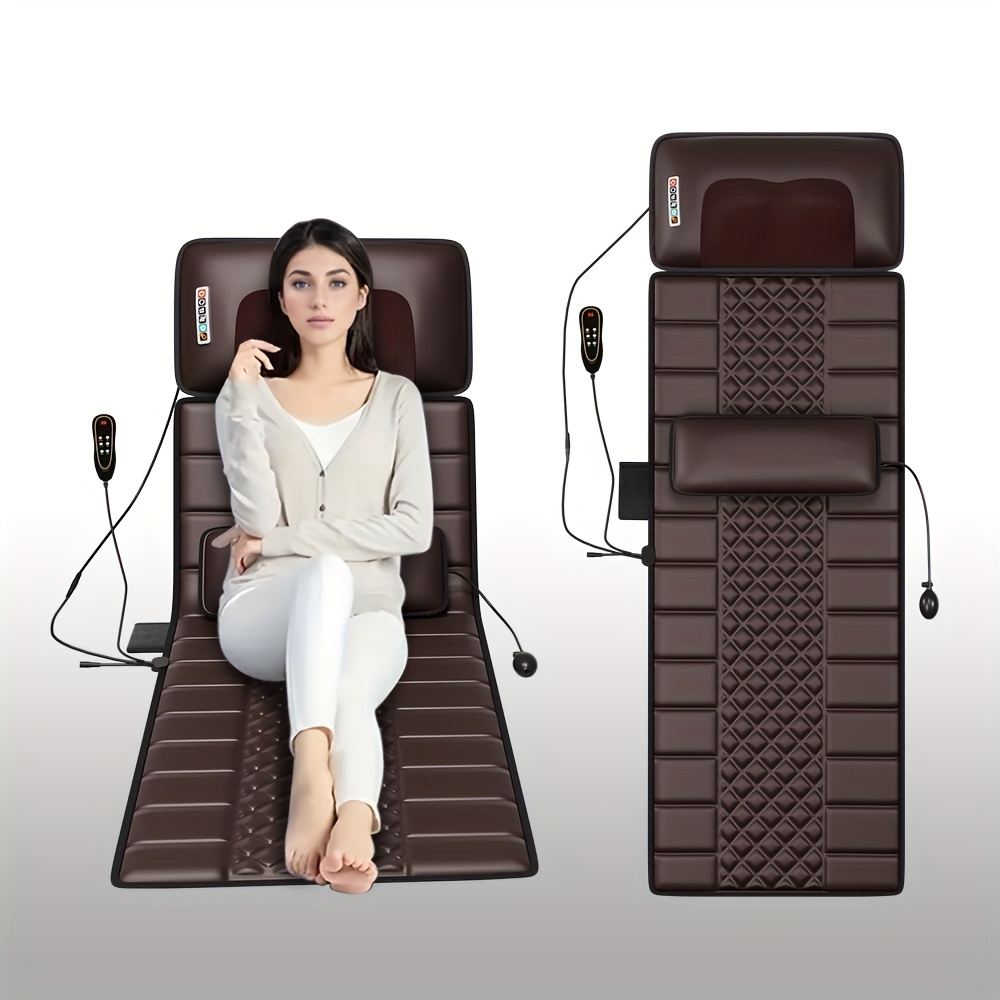 

Homemassa Massage Mat With Heat, Shiatsu Neck & Foot Massager, 220v Plug, Relaxation Pad, No Battery Required, Lvd Adapter Included