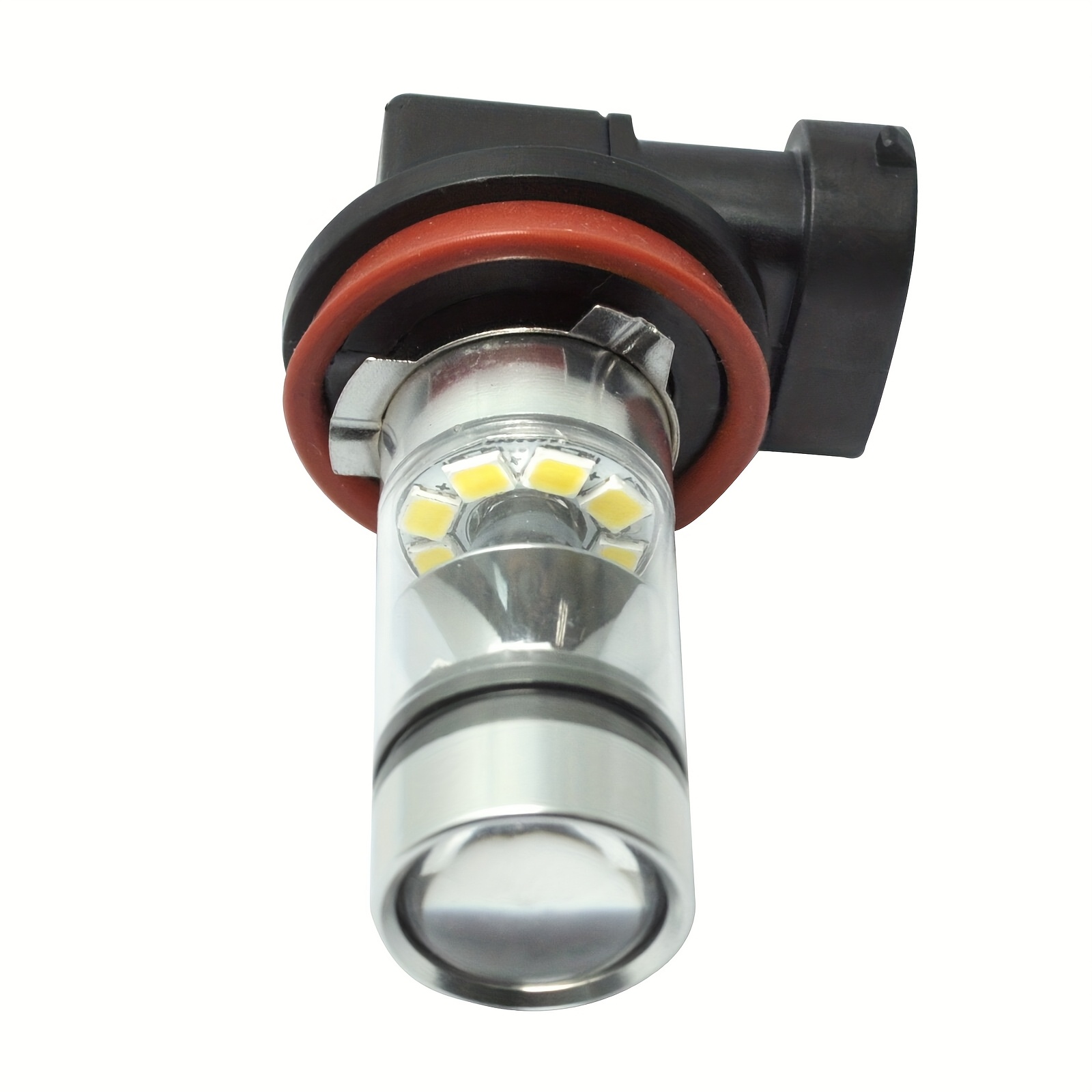 bombillas   de niebla led 9005 hb3 9006 hb4 h10 9145 h11 h8 - 6000k   y     - 1000-1200  , compatible con 12-24v, no requiere batería, perfectas para luces de niebla de vehículos  , bombillas led, paquete de 2 detalles 4