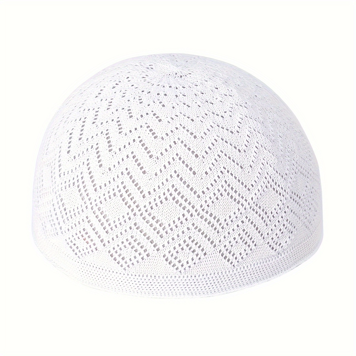 TEMU 1pc Unisex Trendy Sunshade No-brim Beanies Hat, Suitable For Outdoor Riding And Cycling