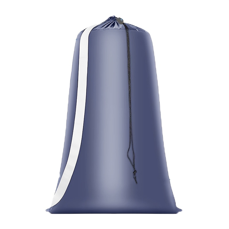 TEMU Bolsa de lavandería personalizada con bordado y , bolsas de lavandería XL de resistencia con correas, organizador de ropa sucia grande lavable