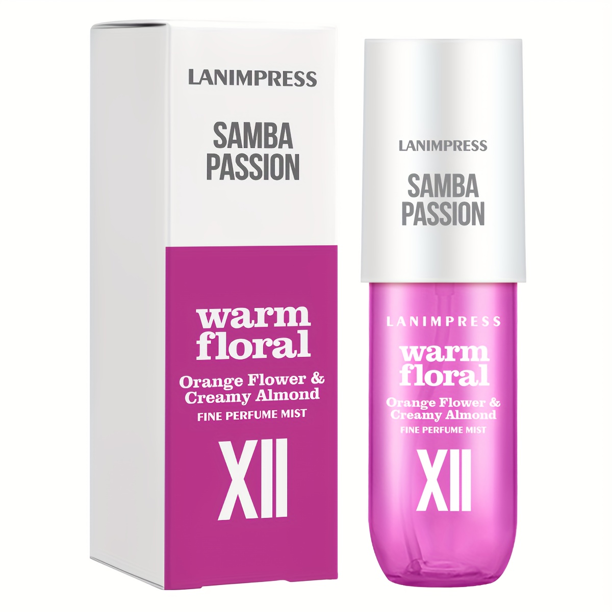 TEMU 3.0 Fl Oz New Look Passion Body & Perfume Mist With Warm Floral Notes Halloween Christmas Valentine's Day Gift Or Everyday Wear For The Travel Size Long Lasting Perfume Spray