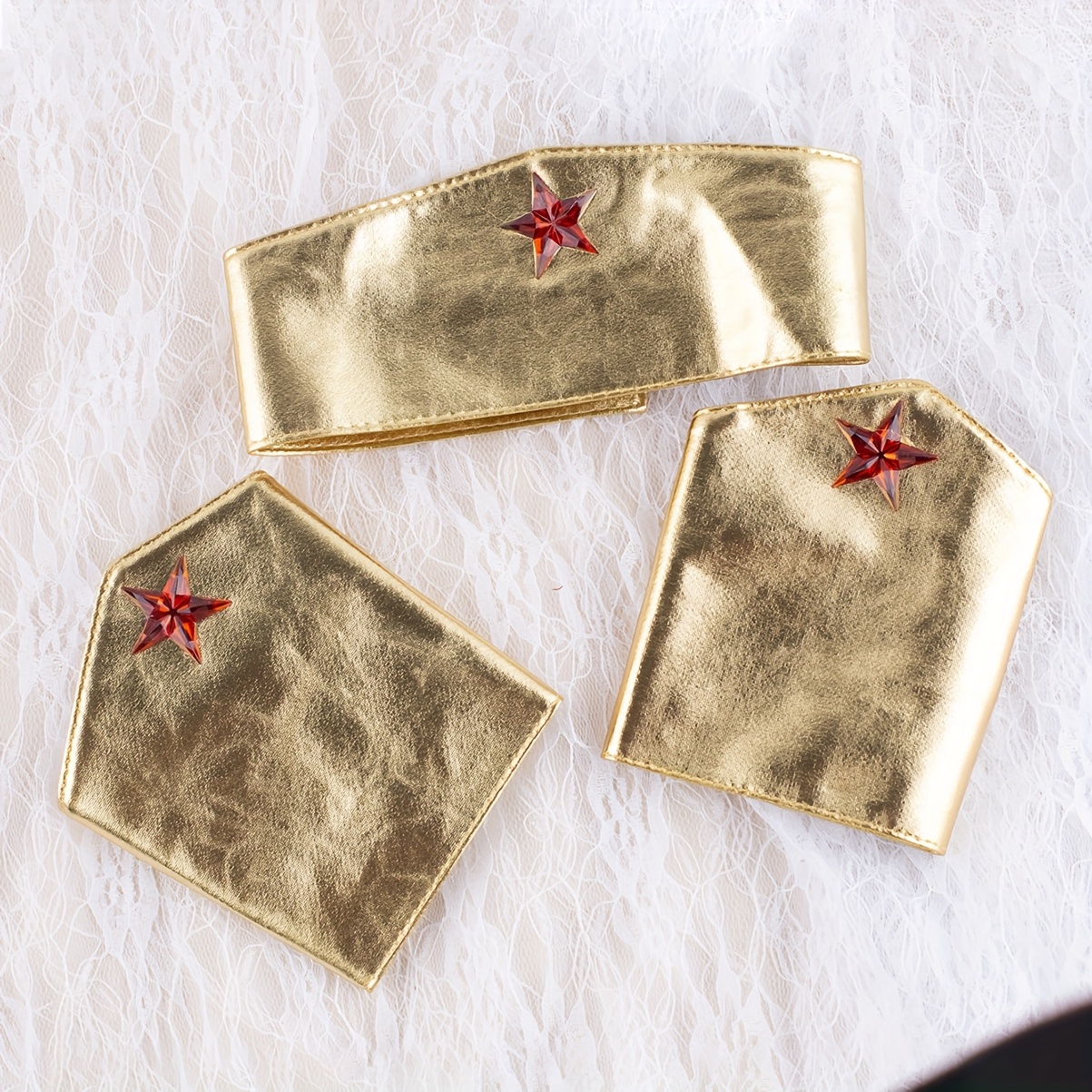 3pcs Halloween Cosplay Adult Women's Makeup Party Props