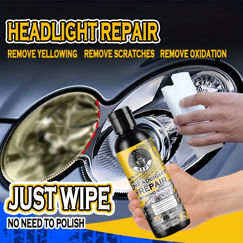 

150g Car Headlight Repair Liquid, Universal Heat-resistant Long-lasting Protective Headlight Repair Car Headlight Renovation Repair Agent