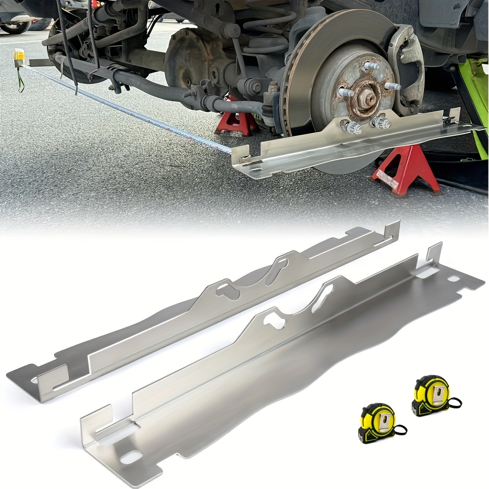TEMU 2pcs Of Wheel Alignment Tools, Wheel Repair Tools, Wheel Alignment Positioning Set, Wheel Alignment Tool, A Pair Precise Balancing Heavy-duty