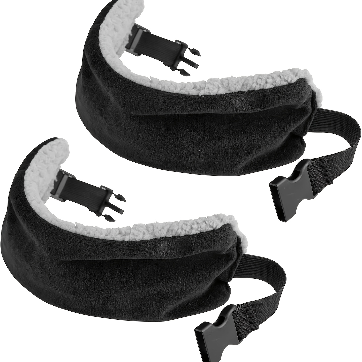 2pcs Seat Sleep Pillow Replacement, Eliminate Head Shaking | Airplane Head Fixing Strap, Car Neck Support Strap | Suitable For Upright Travel | Neck Support | Compact And Portable For