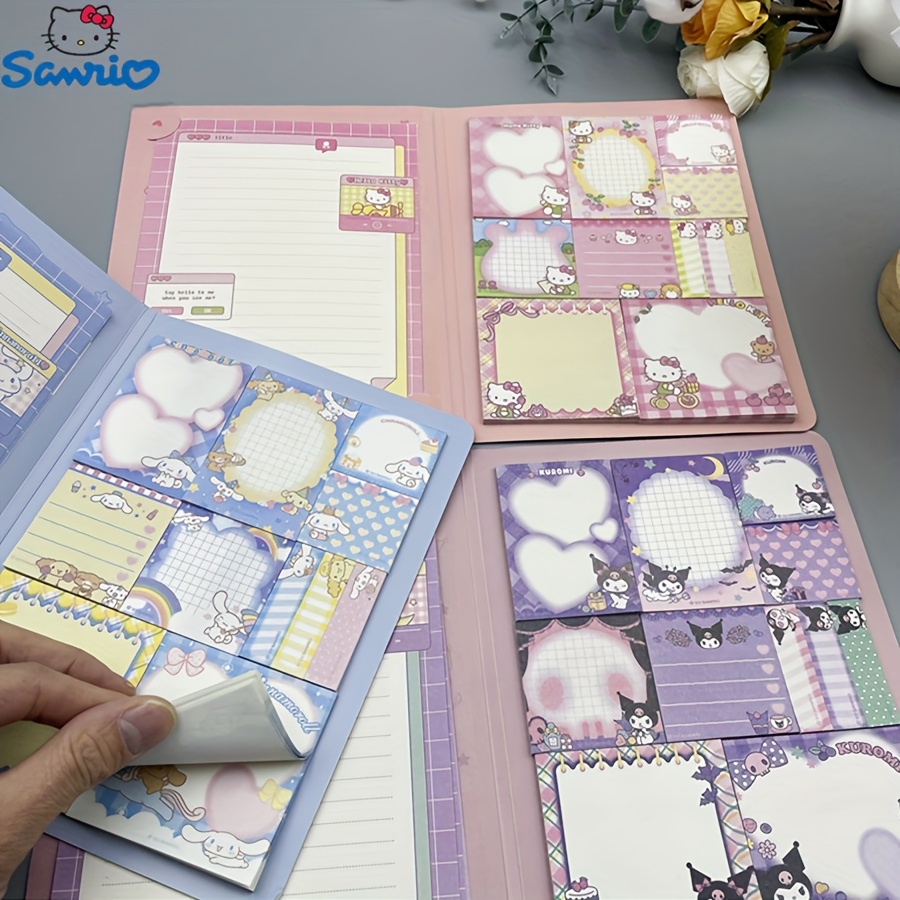 

Sanrio Hello Kitty & My Melody Cinnamoroll Notes - Cartoon Memo Pads For Office And , Reminders And Messages