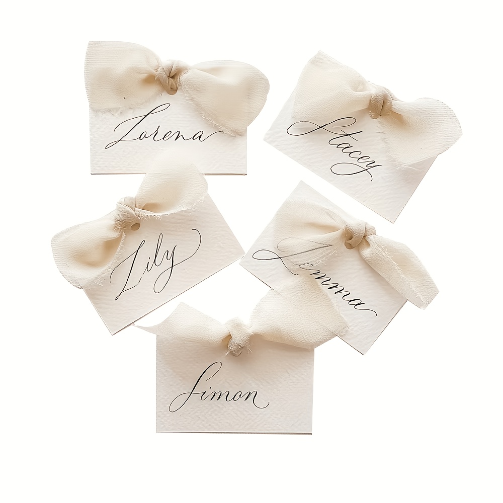 wedding name cards sold on Temu United States