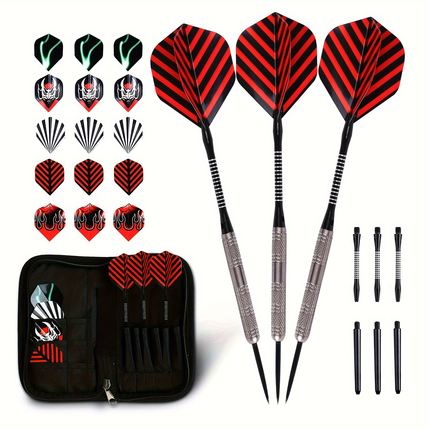 

Win.max 22g Tungsten Alloy Dart Set With Convertible Tungsten Steel Darts And Metal Tips Set In A Stylish And Exquisite Packaging