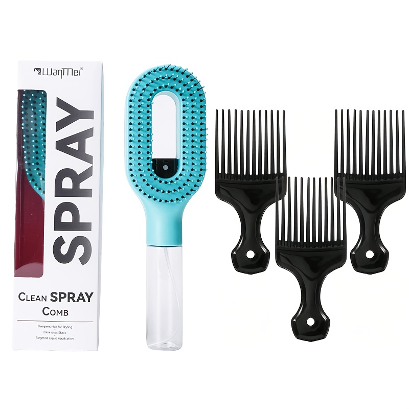 4pcs Refillable Hair Oil Applicator Brush Set