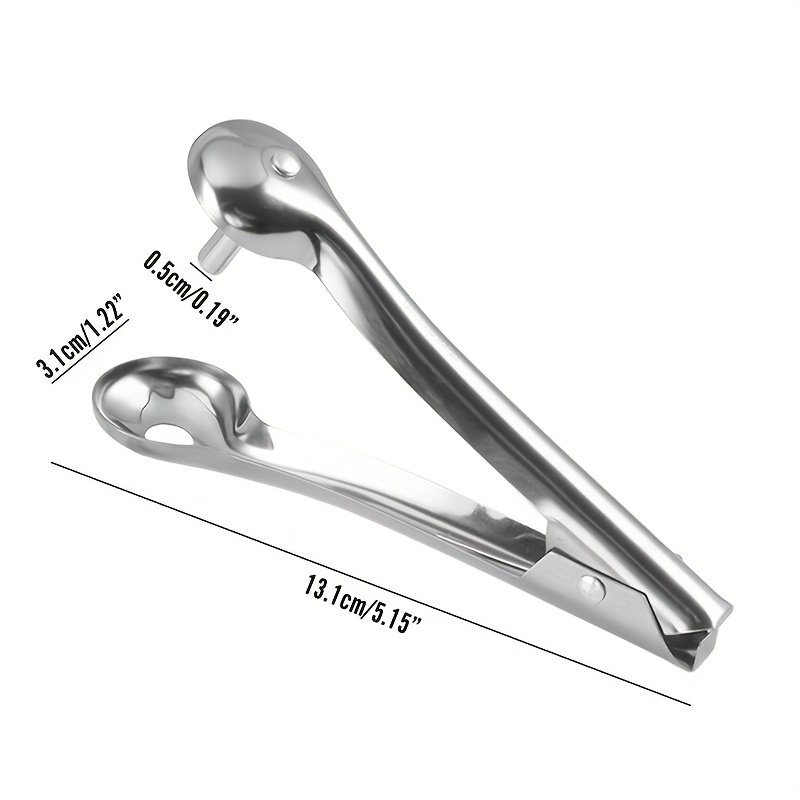 Image of Stainless Steel Cherry & Red Date Pit Remover Tool - Fruit Stoner With Ergonomic Handle For Effortless Pits Removal, Durable Kitchen Gadget For Cherries, Dates