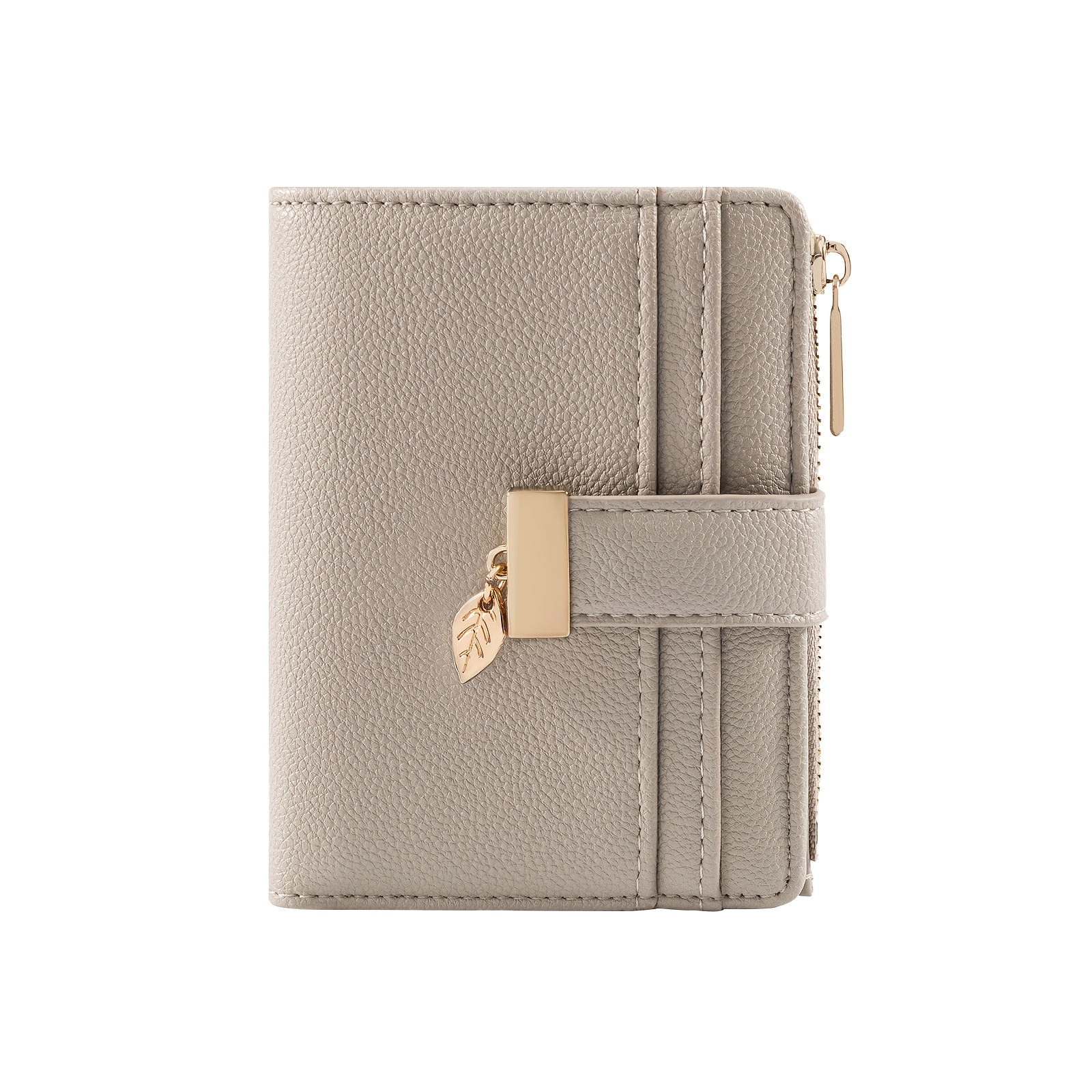 E-shop Damen RFID-Geldbörse - Kunstleder Bifold-Geldbörse -Fenster Reißverschluss-Münzfach