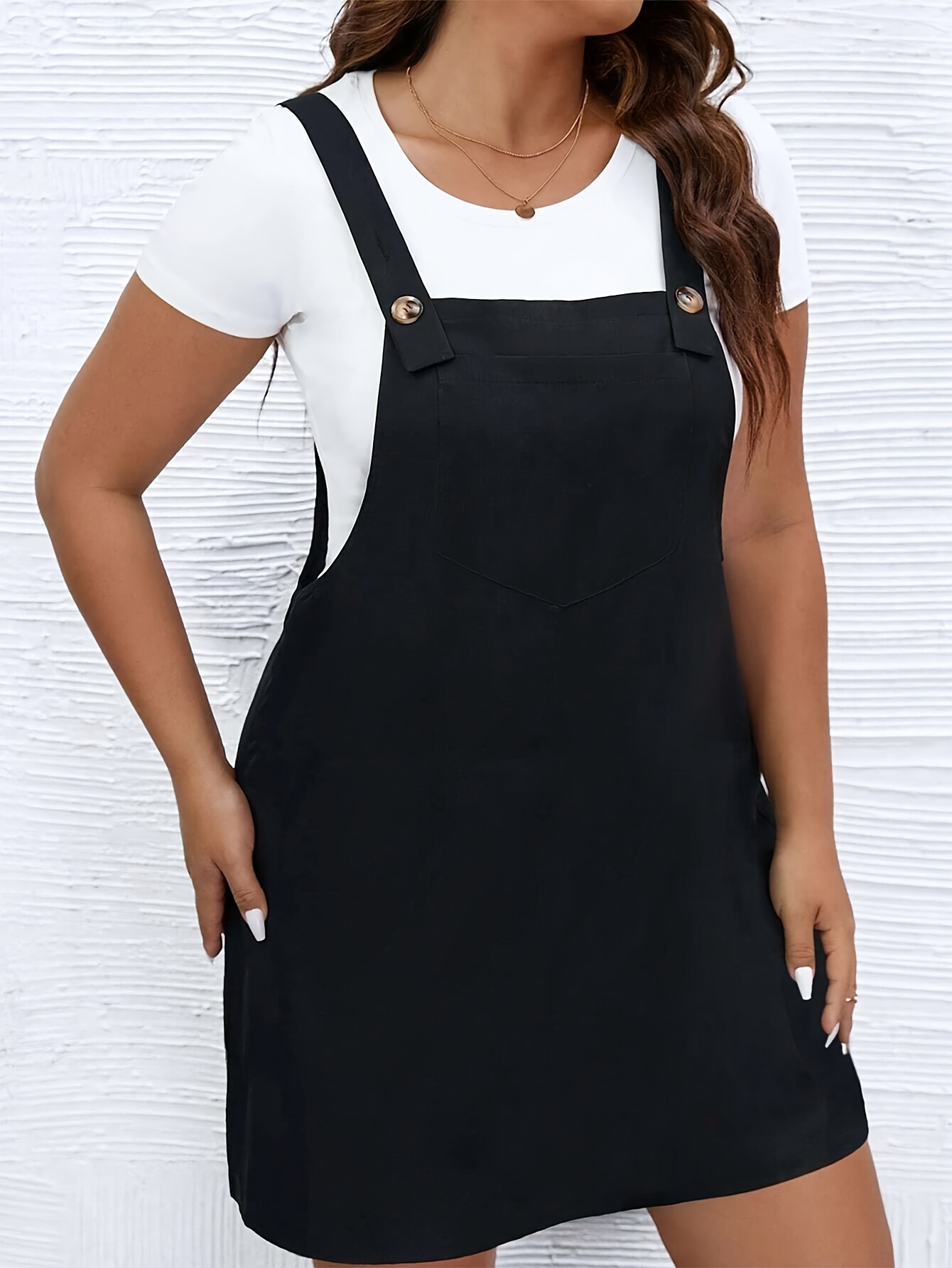 Women's Sleeveless Square Neck Dress with Pockets - Royal Blue & White Contrast, Loose H-Line Silhouette, Machine Washable Casual to Semi-Formal Wear for Spring Summer Fall, Casual Attire, Contrasting Pocket Detail