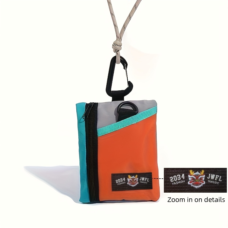 E-shop -Tasche passend für & – Kompakte Geldbörse & Organizer mit Reißverschluss, Ausweishalter, Lippenstifthülle, Kopfhörer-Etui | Mini-Portemonnaie