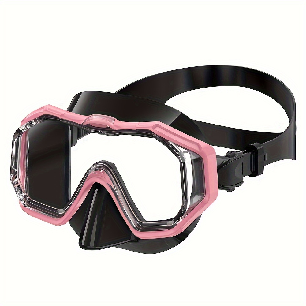 Image of Kids Snorkel Mask 3 Windows 180° Panoramic Three-lens Swim Goggles Adjustable Snorkeling Swimming For Youth And Child