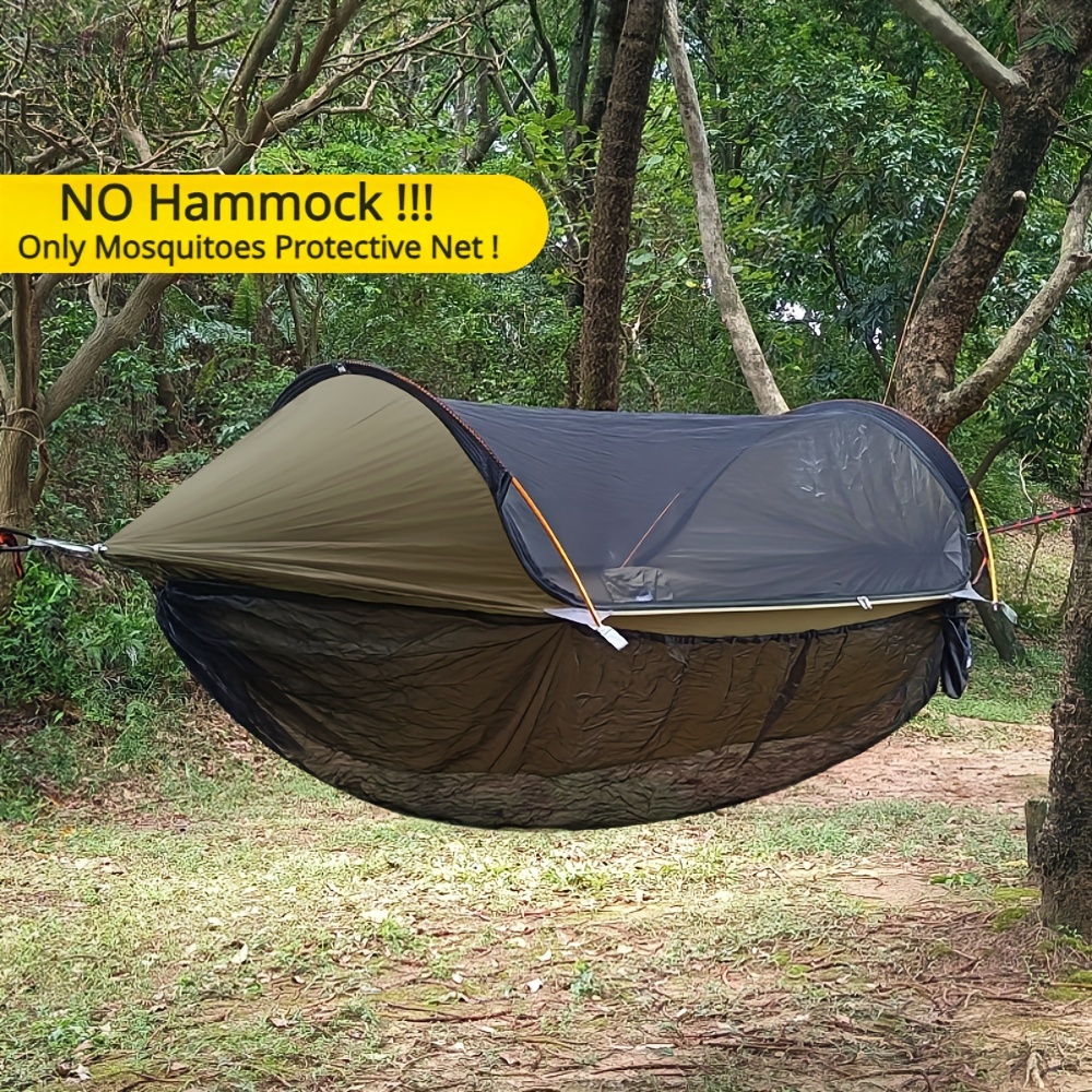

Multipurpose Hammock Mosquitoes Protective Net, Portable Swing Hammock Canopy Net For Outdoor Camping, Detachable Mosquitoes Protective Net, Travel Accessory