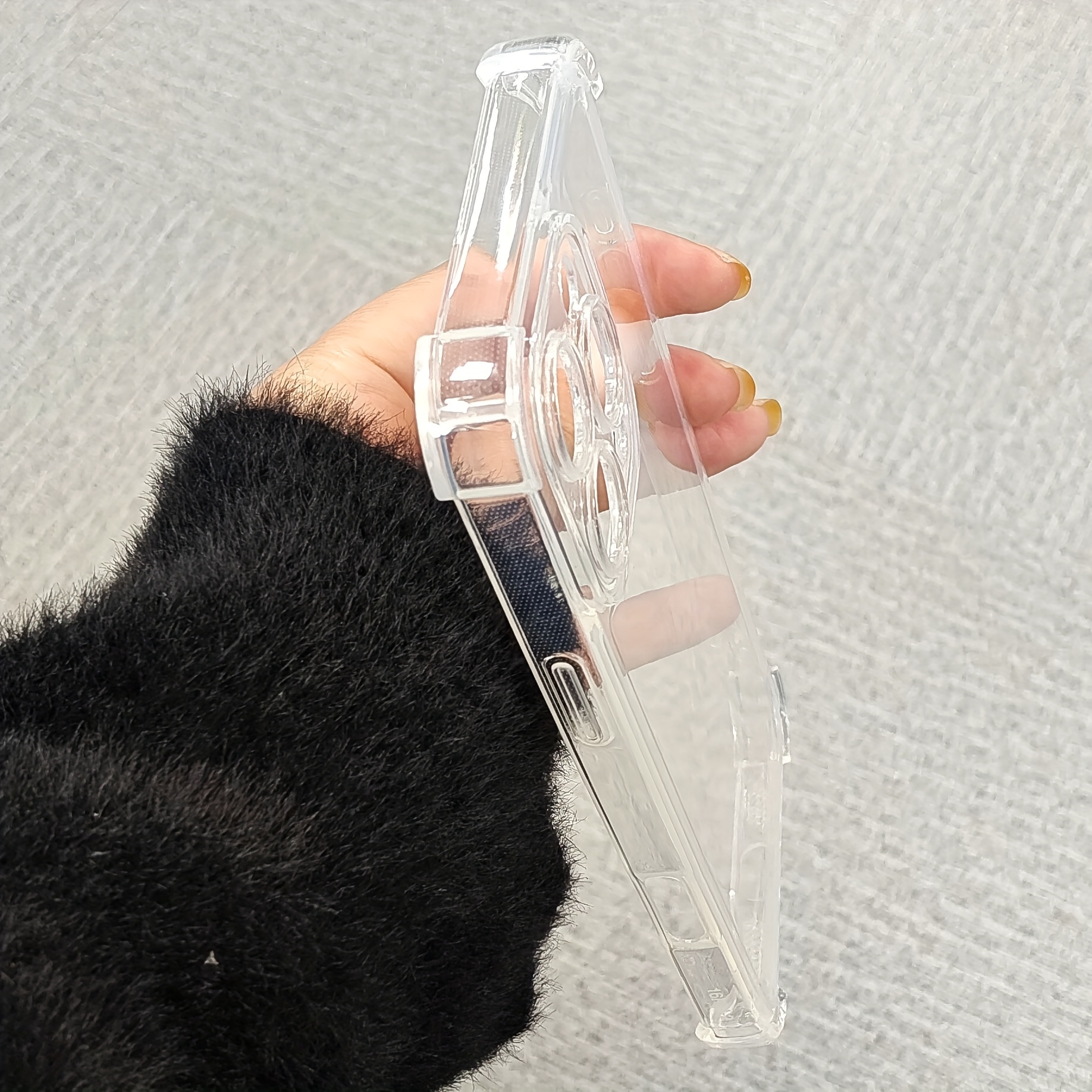 DIY Customized Four-corner Anti-fall Transparent Mobile Phone Case with Custom Photo for iPhone 16 15 14 13 11 11 Pro Max Plus X Xs Max Made of TPU Material, Scratch-resistant and Wearable, Lightweight and Portable, Simple and Fashionable