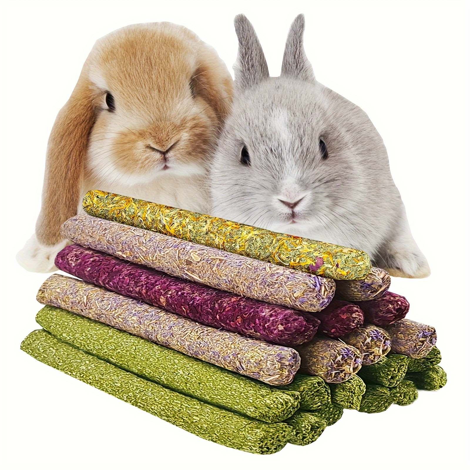 

Hay , 30pcs 4 Flavored Rabbit , Treats And For Guinea Pigs Gerbils