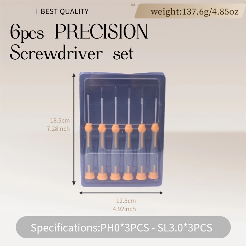 6pcs Precision Screwdriver Set