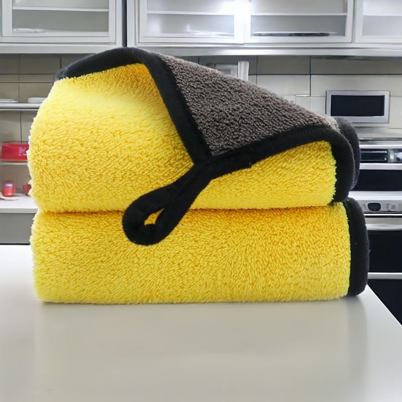 1/5/10pcs Extra Soft Car Wash Microfiber Towel, Car Cleaning Drying Cloth Car Care Cloth Detailing Car Wash Towel Never Scrat
