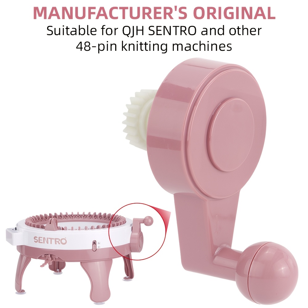 

1pc Qjh Sentro 48-pin Knitting , Manual Operated Weaving Part, Compatible Qjh Sentro Knitting Machines, No Battery Required,