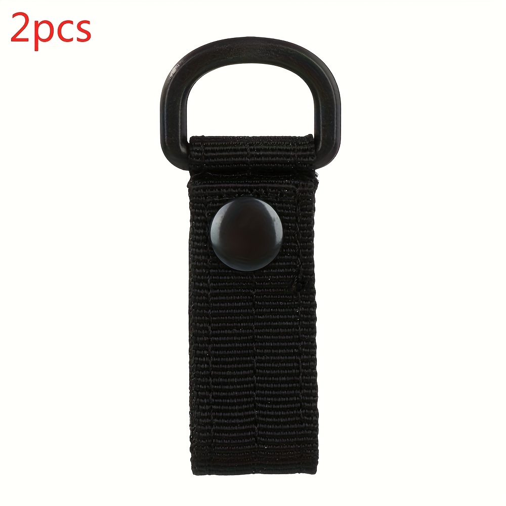 Multifunctional Nylon Webbing Outdoor Portable Hang Strap Belt Clips Keychain Clip Supplies Outdoor