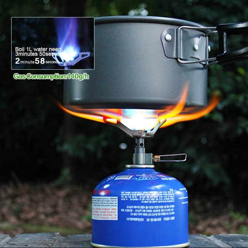 Cocina Estufa Para Campamento Camping Exteriores A Gas Propano 2 Quemadores