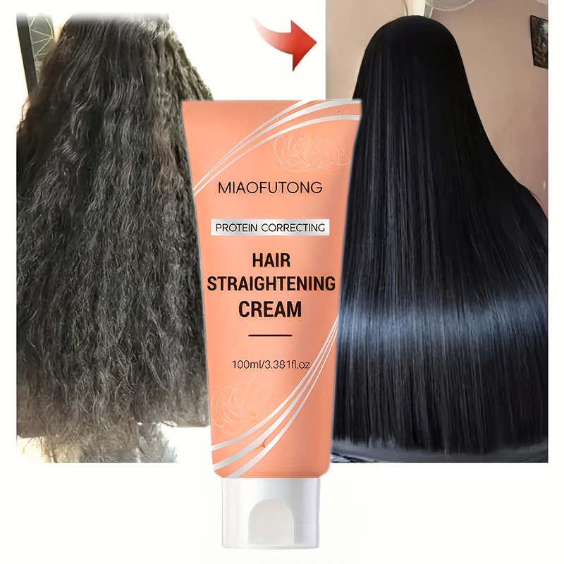 100ml Protein Straightening Cream for Frizz Control