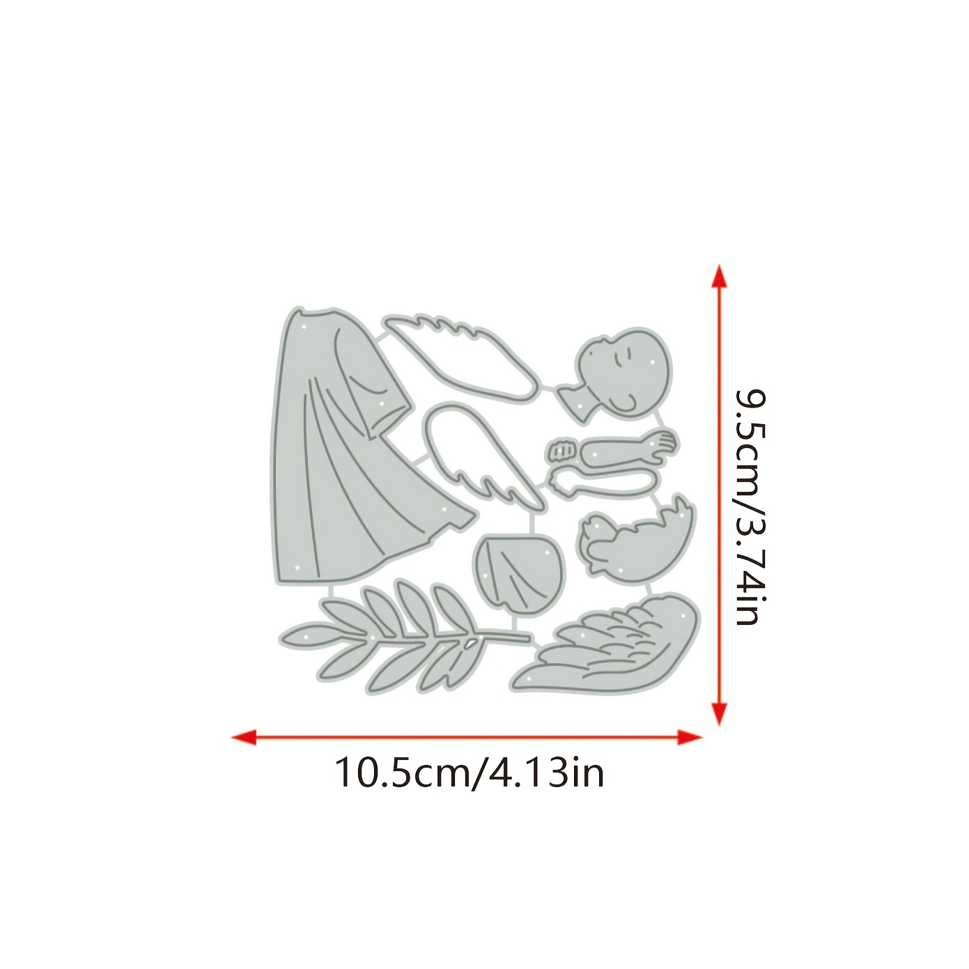1pc Metal Cutting Dies Diy Paper Craft Knife Mould Blade Punch Stencils Dies