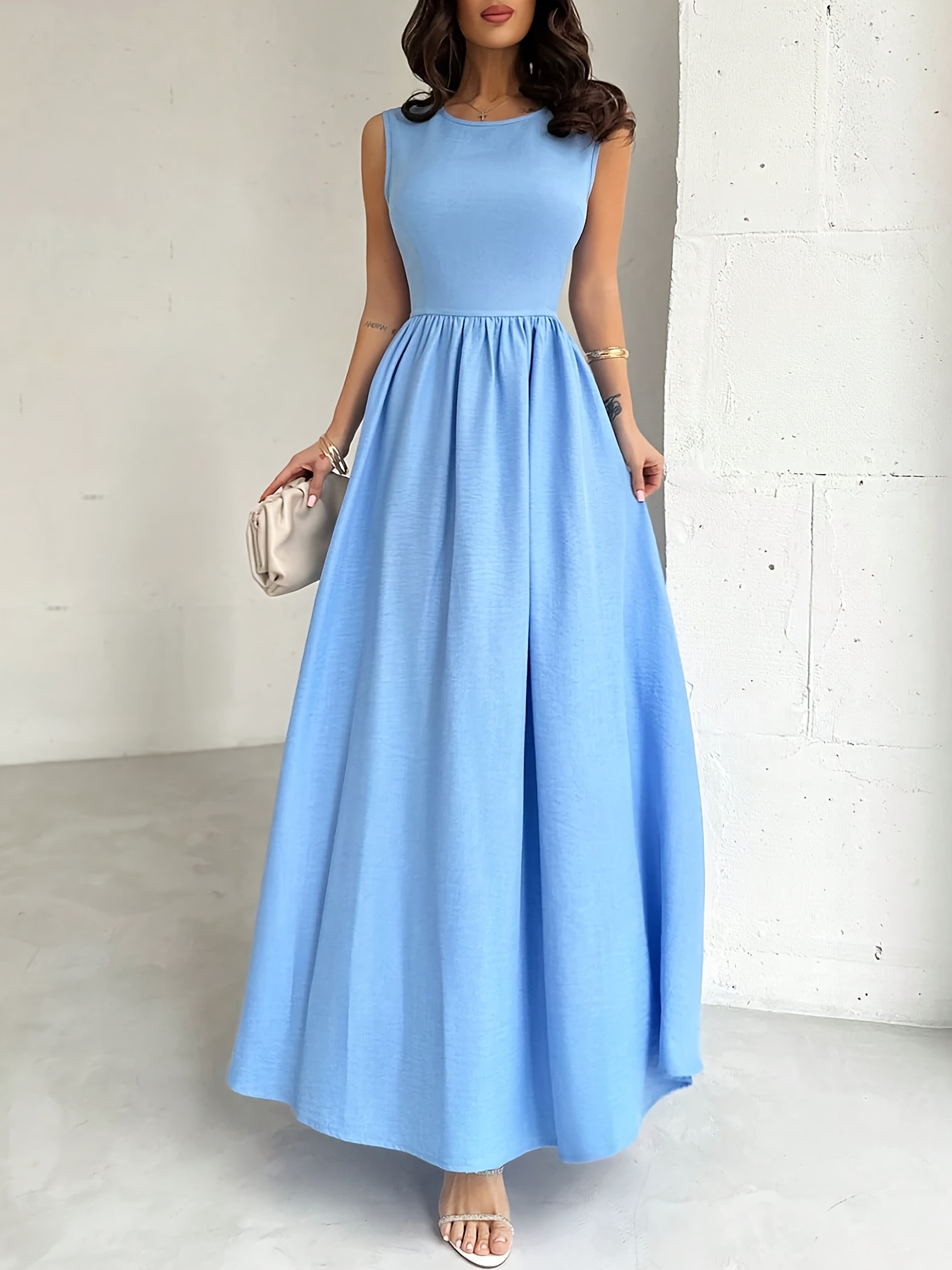 red dinner dresses for ladies dark red prom dress with slit Evening Dresses fg6925 – formalgowns main image 1