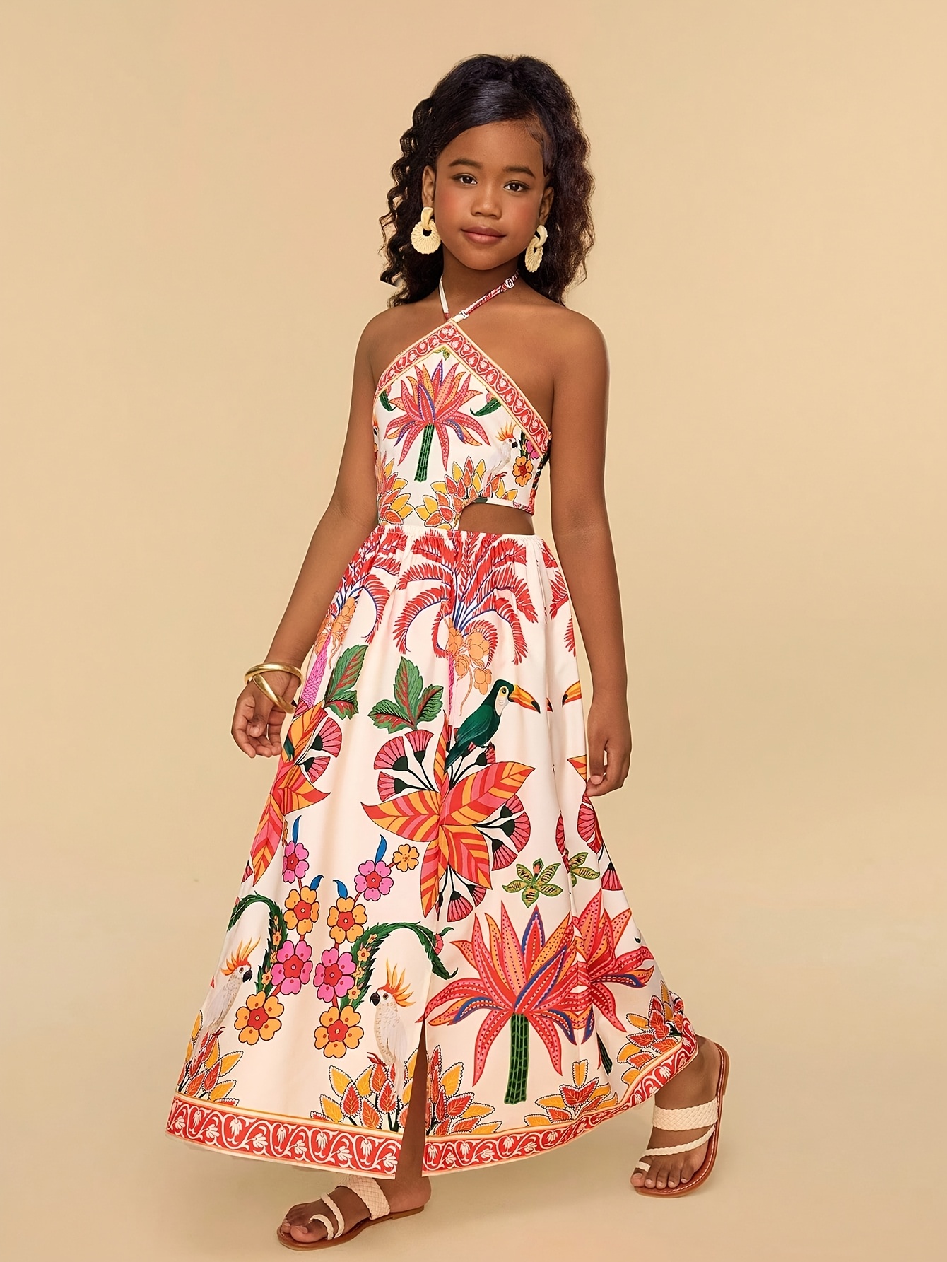 halter midi dress Annita Crepe - Black collection: OCT24SECRETSALE Size:38 Unhemmed SATIN HALTER MIDI DRESS Glamorous Lemon Yellow Strapless