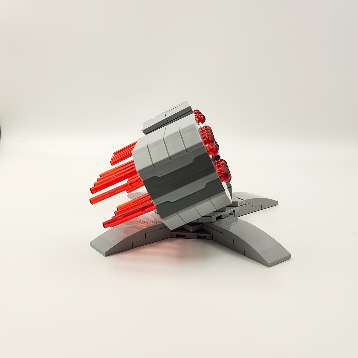166pcs Building Blocks Missile Launch Pad MOC Model