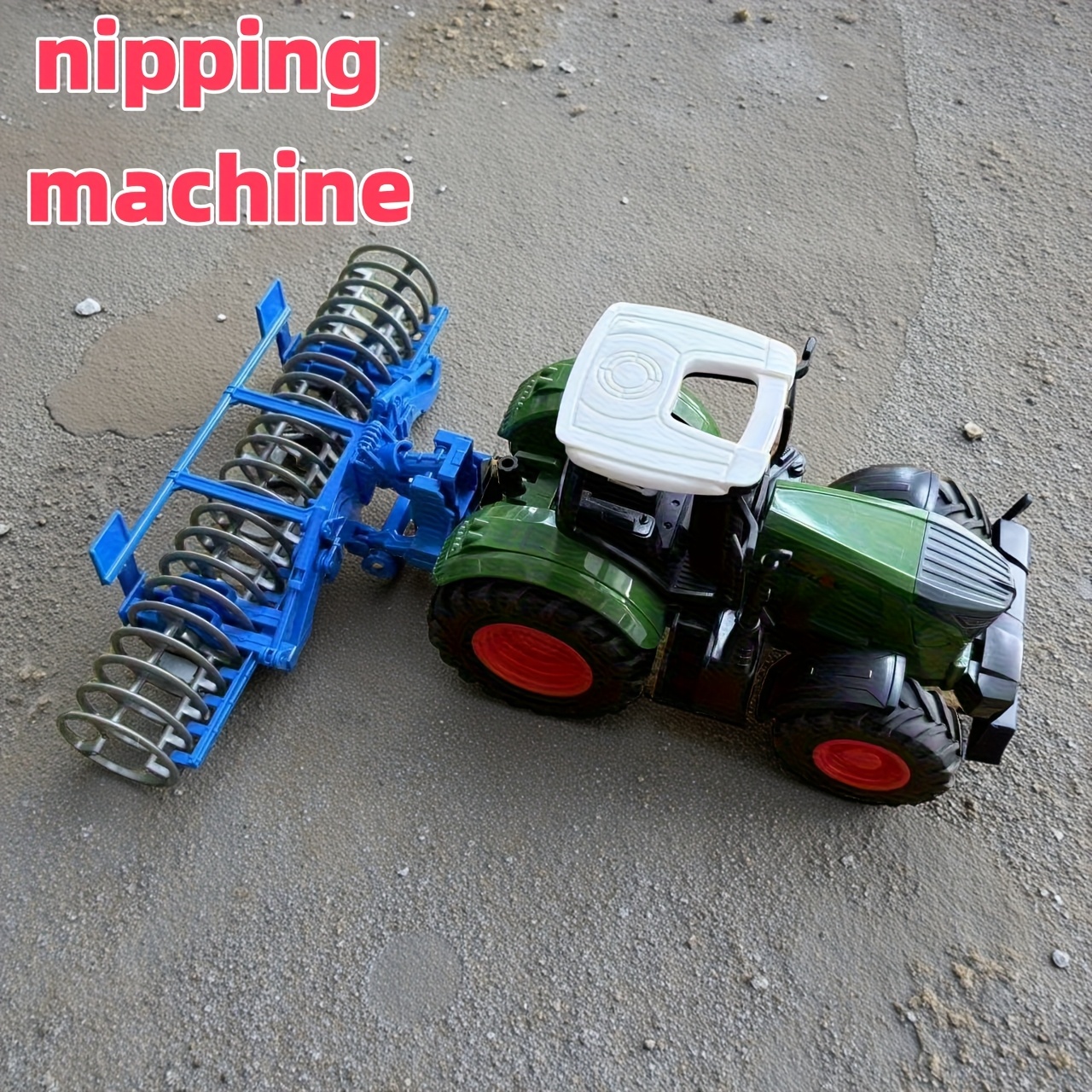 Agricultural Tractor Toy with Farming Tool