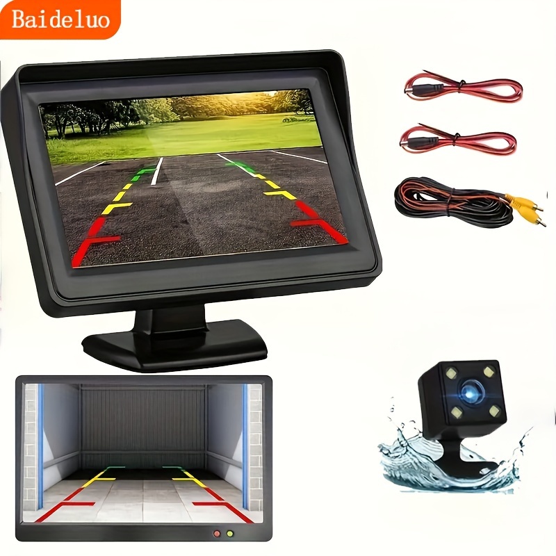 

Baideluo Car 4.3- Display Hd Reversing Car Reversing Kit For Car Universal