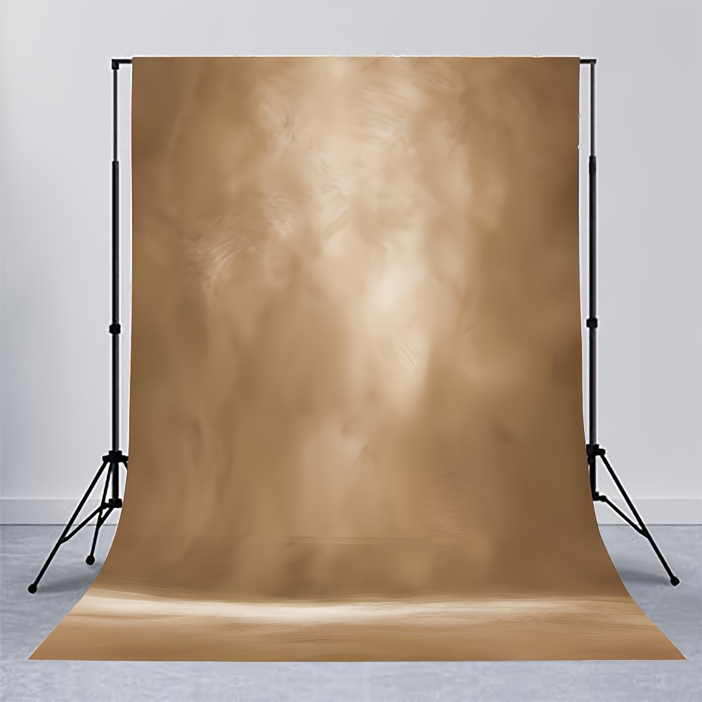 

Vintage-inspired Light Brown Vinyl Backdrop - Parties & Photography, No Power Needed, Versatile Use - In 2 Sizes