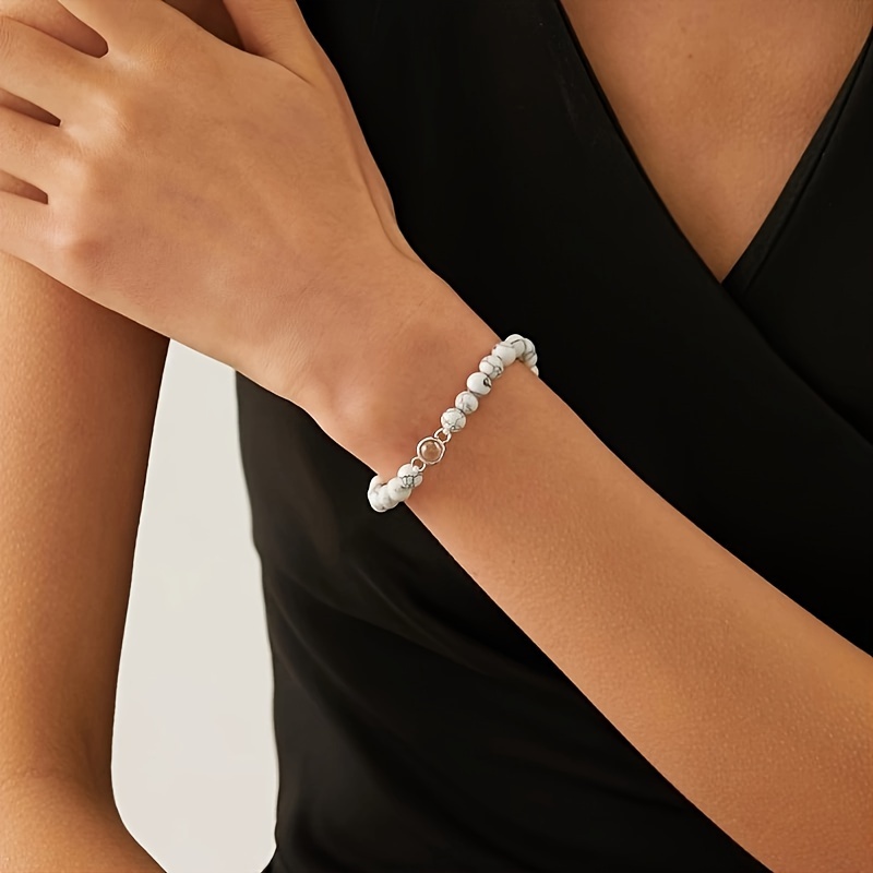 Personalized Photo Projection Bracelet, Customizable Charm