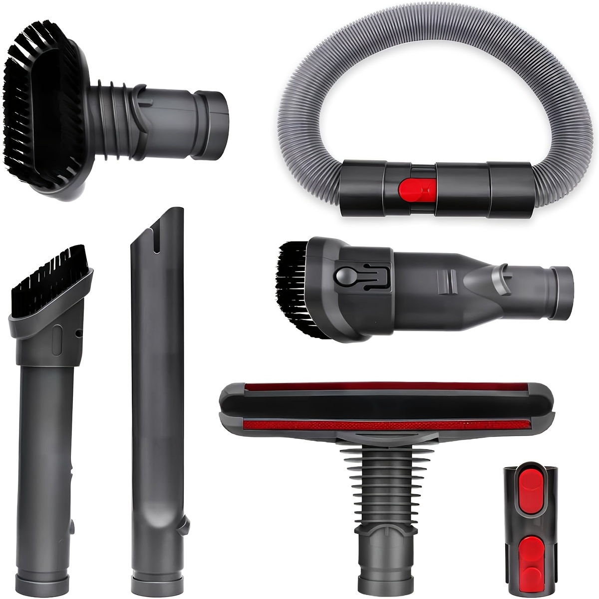 Image of Vacuum Cleaner Accessories, For V7 V8 V10 V11 V15 Handheld Vacuum Cleaner, For Home, Office, Car Seats