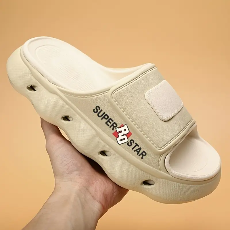 womens print eva slide sandals high quality slip resistant soft sole open toe beach slippers for outdoor use light beige with teal accents indoor slippers opentoe sandals lightweight sandals Product details 5