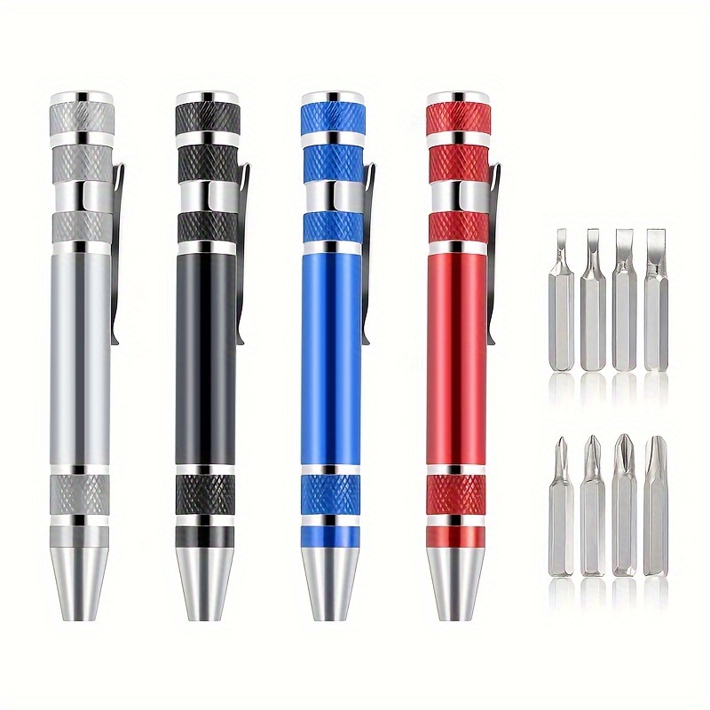 

Aluminum Alloy Screwdriver Pen - Multifunctional Diy Repair Tool For Home & Electrical Maintenance