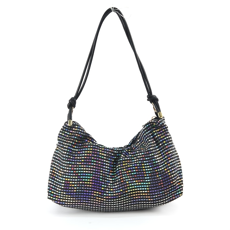 

Shiny Glitter Detachable Shoulder Strap Student Girl Women's Shoulder Bag