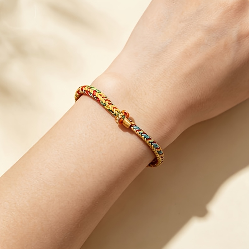Braided Hand Rope Ethnic Style Versatile Bracelet