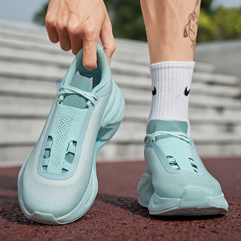 High-Quality Running Sports Shoes | Faux Upper, Rubber Sole, Lace Closure, Suitable For All-Season And Casual Use