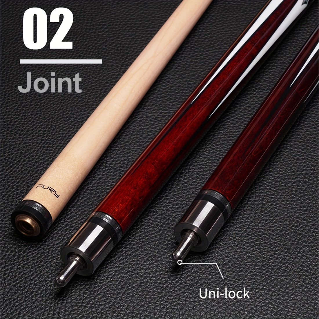 fury awp series 58 billiard pool cue professional 2pcs - Temu