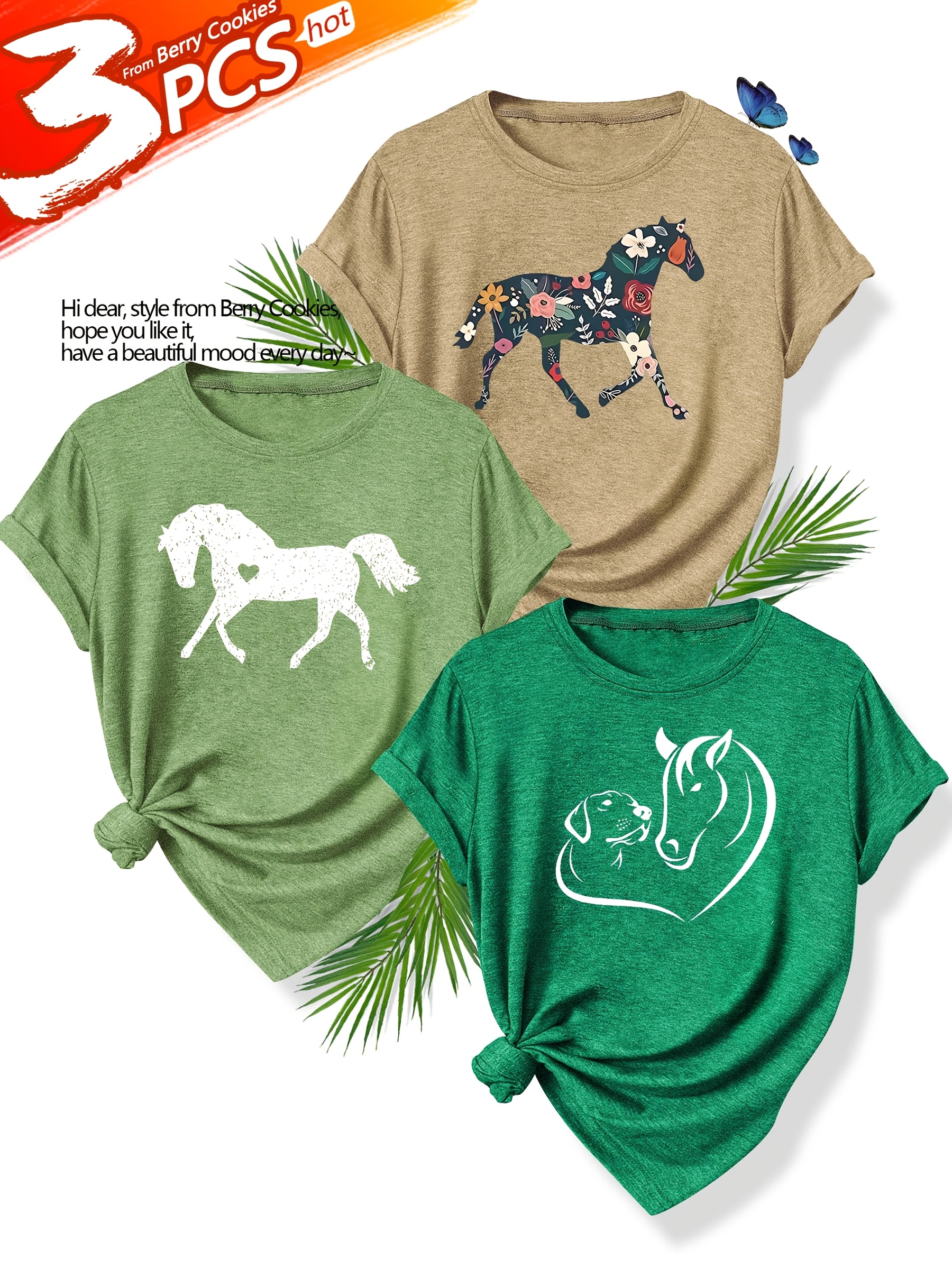 3 camisetas