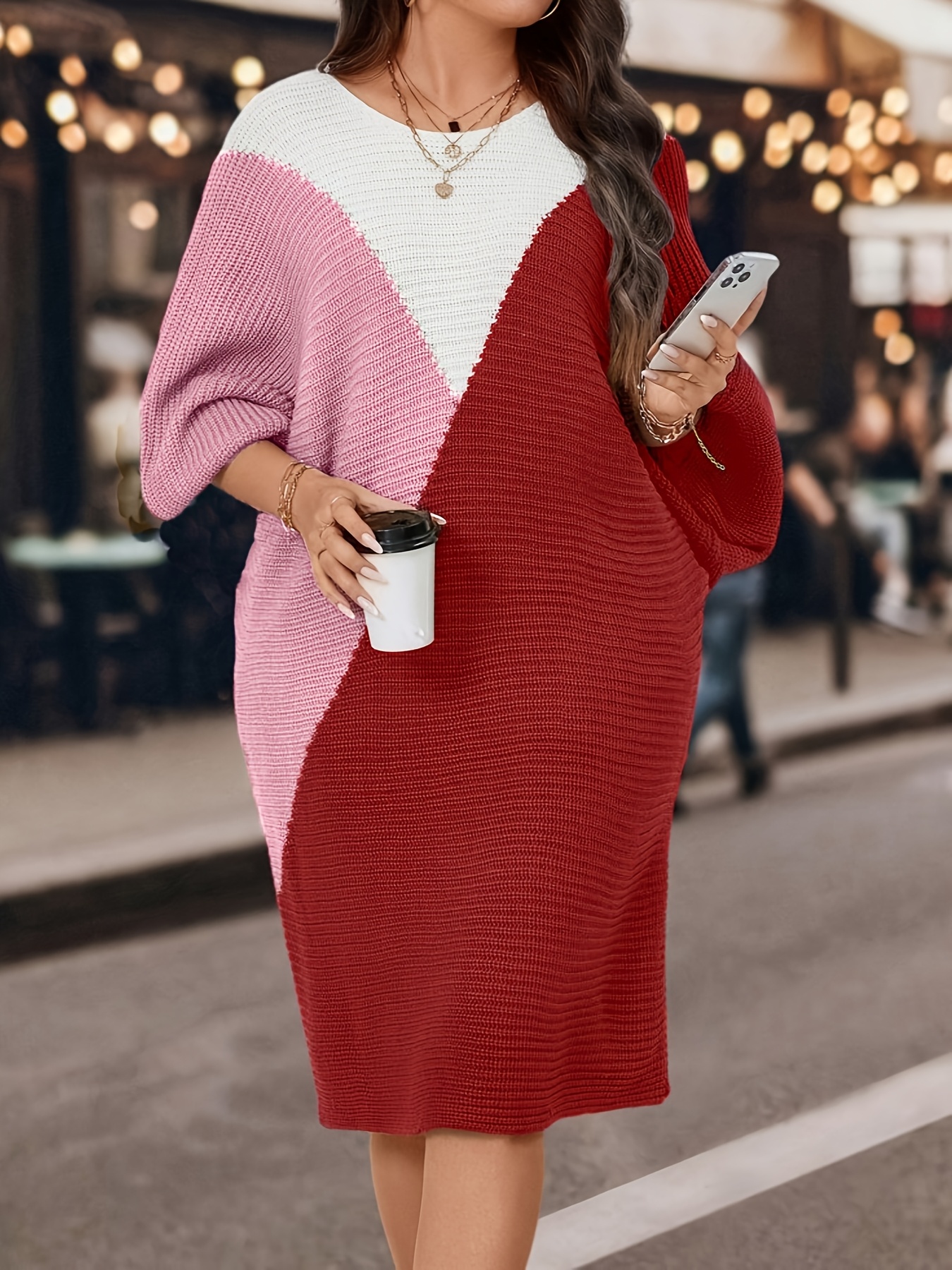 chanel sweater dress Chanel 23P RTW Tennis Knit Dress in Black, Pink and Ecru Strip Details 36