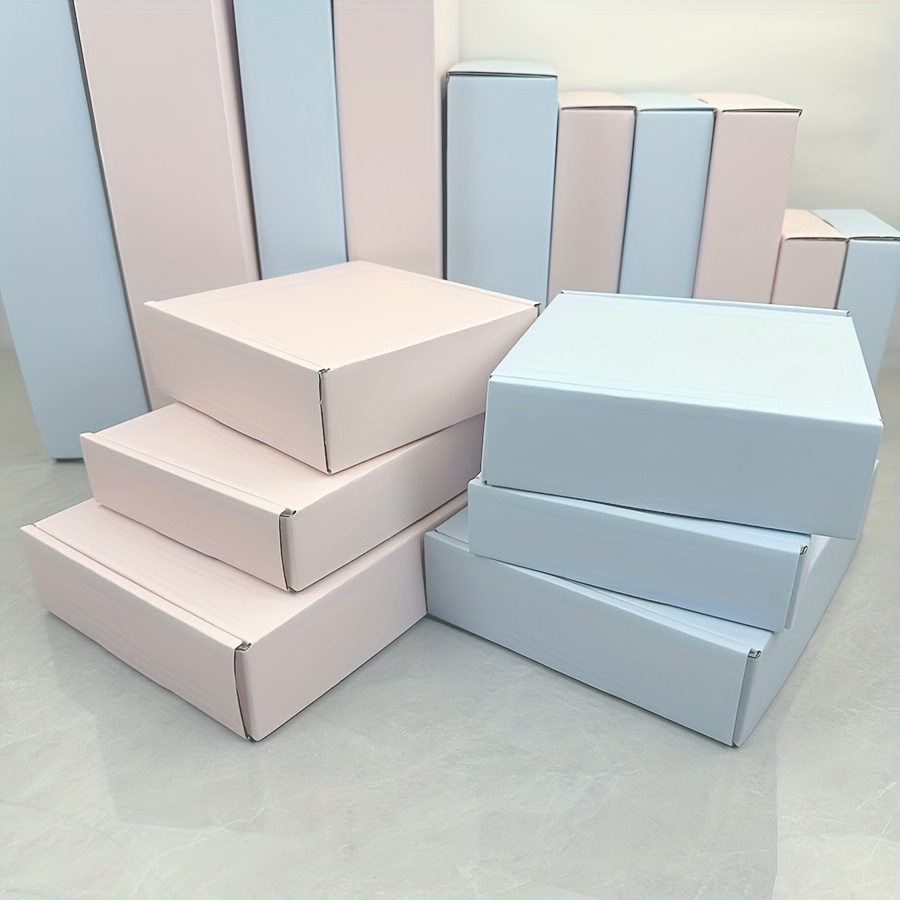 12pcs Colorful Foldable Gift Boxes, Rectangular Design