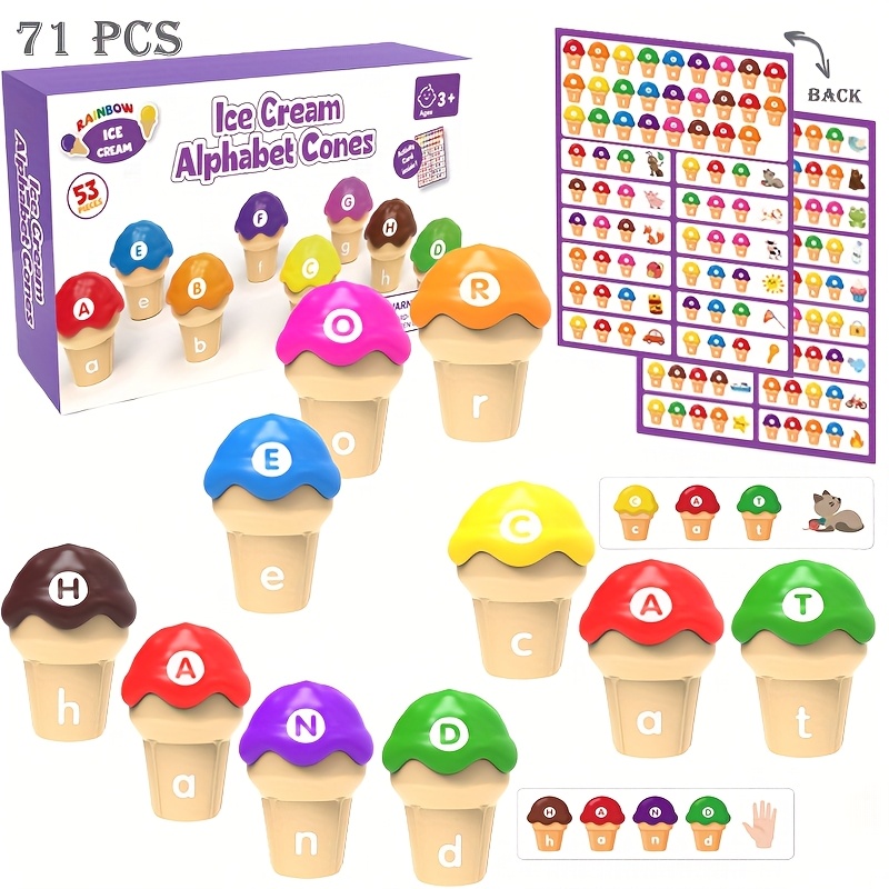 Buy Learning Resources Smart Snacks Alpha Pops, Alphabet Matching & Fine Motor Skills Toy, 26