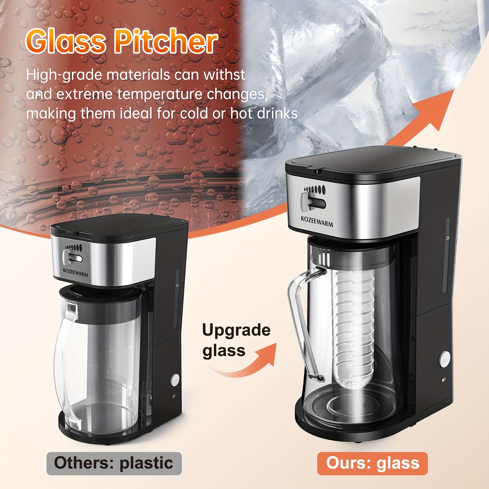 T*i様 【美品】Three Weather Performer6'2ft ショ iced coffee tea maker reusable filter basket 3 qt pitcher - Temu