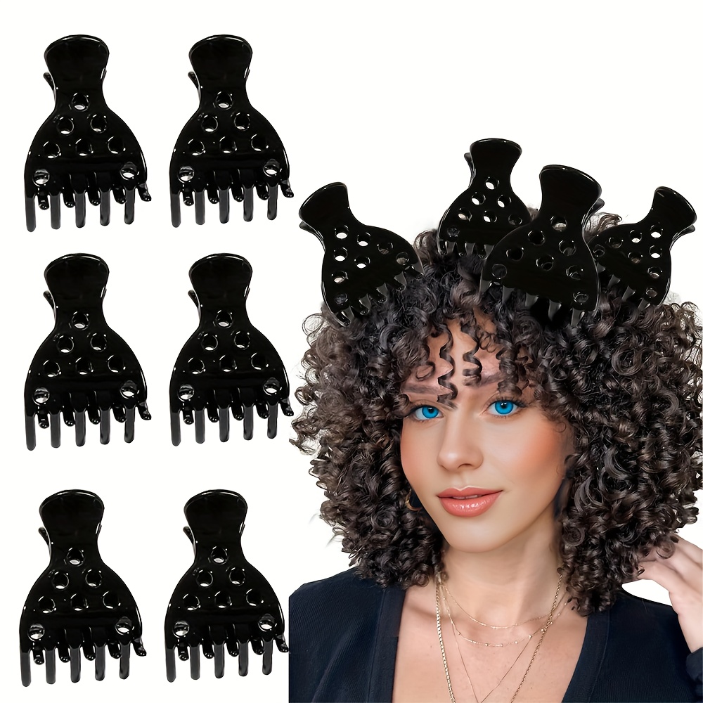 6pcs Hair Volume Clips, Root Clips For Curly Hair Volume And Claw Clips For Thick Hair, Root Lifter For Women