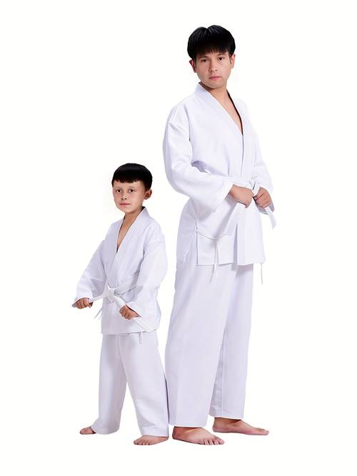 boys and teenagers karate uniform taekwondo uniform brazilian judo gi athletic fitness judo training athletic wear for teenager for teenager